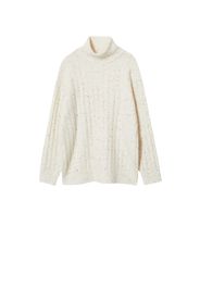 MANGO Pullover 'NATALIE'  beige chiaro