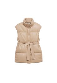 MANGO Gilet 'Dejabu'  beige