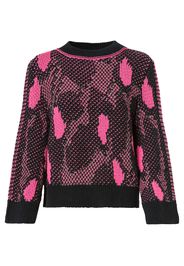 Marc Cain Pullover  bacca / rosa / nero