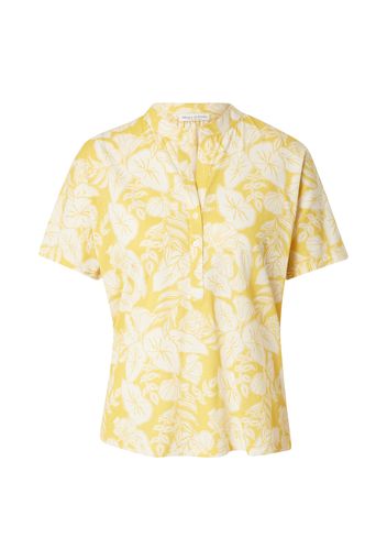 Marc O'Polo Camicia da donna  bianco / giallo