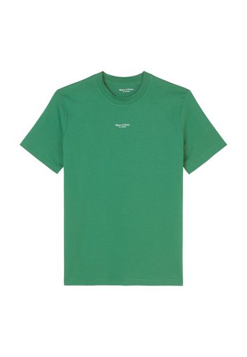 Marc O'Polo Maglietta  verde erba / bianco