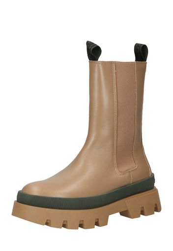 Marc O'Polo Boots chelsea 'Petra'  beige scuro / verde scuro