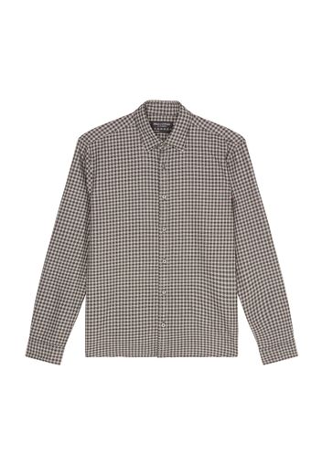 Marc O'Polo Camicia  grigio / nero sfumato / bianco