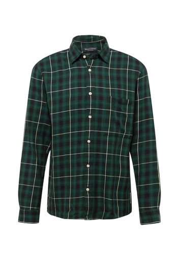 Marc O'Polo Camicia  verde / smeraldo / nero / bianco