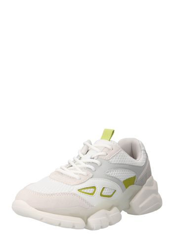 Marc O'Polo Sneaker bassa 'Julia'  grigio / verde chiaro / rosa pastello / bianco