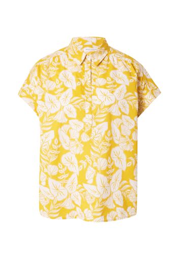 Marc O'Polo Camicia da donna  giallo / bianco