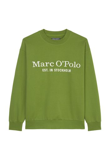 Marc O'Polo Felpa  verde / bianco