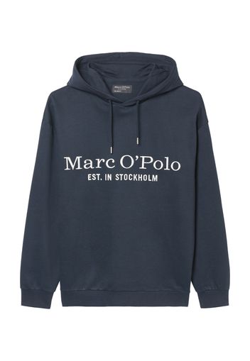 Marc O'Polo Felpa  blu scuro / bianco