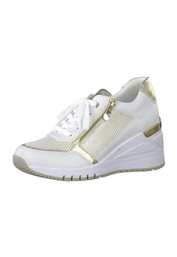 MARCO TOZZI Sneaker bassa  oro / bianco