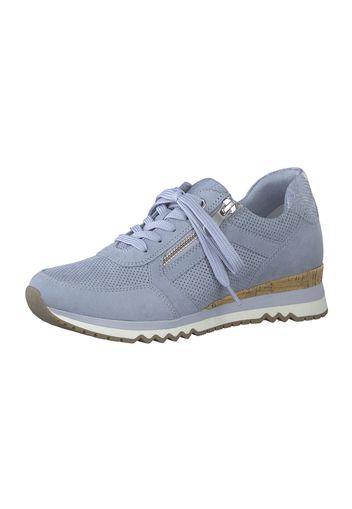 MARCO TOZZI Sneaker bassa  blu colomba / marrone chiaro