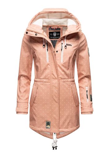 MARIKOO Cappotto funzionale 'Zimtzicke'  rosé / bianco