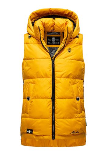 MARIKOO Gilet 'Zarinaa'  giallo oro