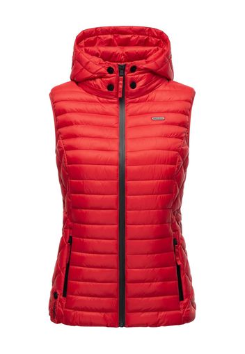 MARIKOO Gilet 'Hasenpfote'  rosso