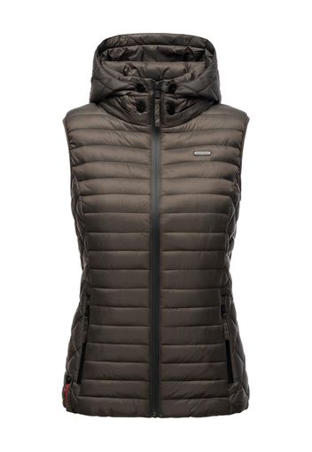 MARIKOO Gilet 'Hasenpfote'  color fango