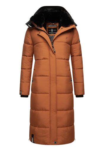 MARIKOO Cappotto invernale  cognac / nero