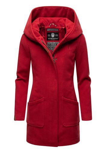 MARIKOO Cappotto invernale 'Maikoo'  marrone / rosso rubino