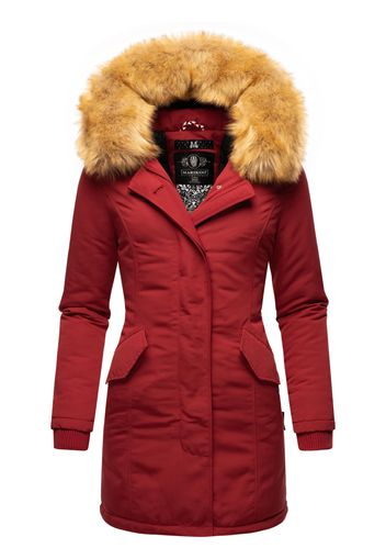 MARIKOO Cappotto invernale 'Karmaa'  rosso / rosso sangue