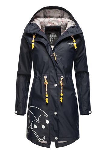 MARIKOO Cappotto funzionale  navy / bianco