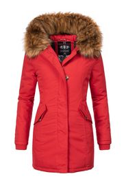 MARIKOO Cappotto invernale 'Karmaa'  cognac / rosso