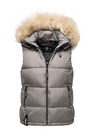 MARIKOO Gilet 'Eisflöckchen'  grigio / beige chiaro