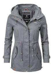 MARIKOO Parka di mezza stagione 'Nyokoo'  grigio basalto / grigio argento