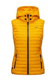 MARIKOO Gilet 'Hasenpfote'  nero / giallo oro