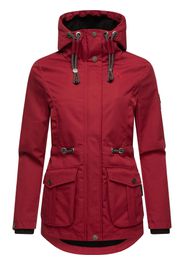 MARIKOO Parka di mezza stagione 'Babetaa'  rosso sangue