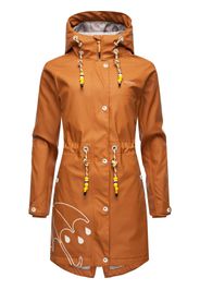 MARIKOO Cappotto funzionale  cognac / bianco