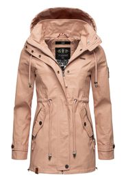 MARIKOO Parka di mezza stagione 'Nyokoo'  rosa / bianco