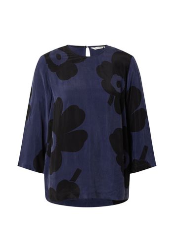 Marimekko Camicia da donna 'Mundina'  blu scuro / nero