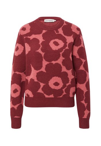 Marimekko Pullover 'Silfa'  rosa chiaro / rosso scuro