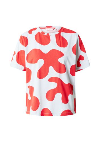 Marimekko Maglietta 'Amela'  blu chiaro / rosso arancione