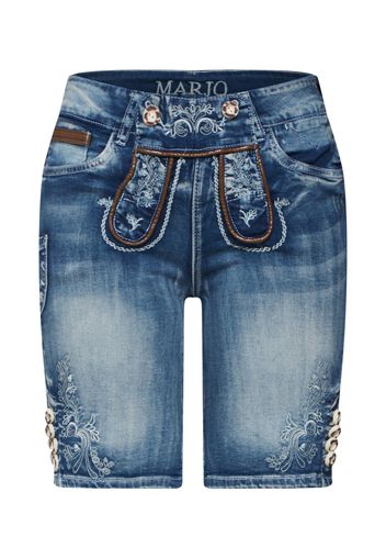 MARJO Pantaloni per costume tradizionale 'Franziska'  blu denim