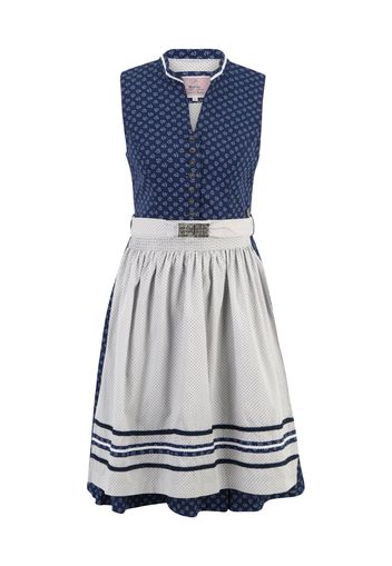 MARJO Dirndl 'Tamika'  navy / bianco