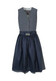 MARJO Dirndl 'Karine'  navy / blu pastello / lavanda