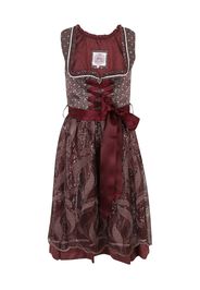 MARJO Dirndl 'Fabia'  bordeaux / bianco