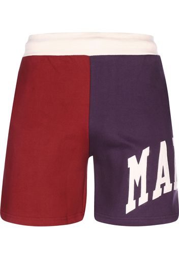 MARKET Pantaloni  bianco / rosso / porpora