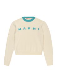 Marni Pullover  blu ciano / crema