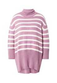 Masai Pullover 'Fabi'  malva / bianco