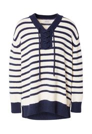 Masai Pullover 'Frederikka'  navy / bianco