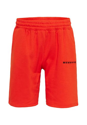 Mennace Pantaloni  rosso / nero