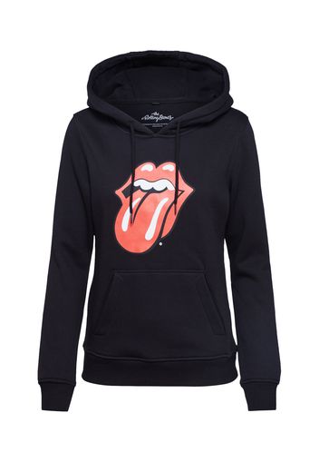 Merchcode Felpa 'Rolling Stones Tongue'  nero / rosso / bianco