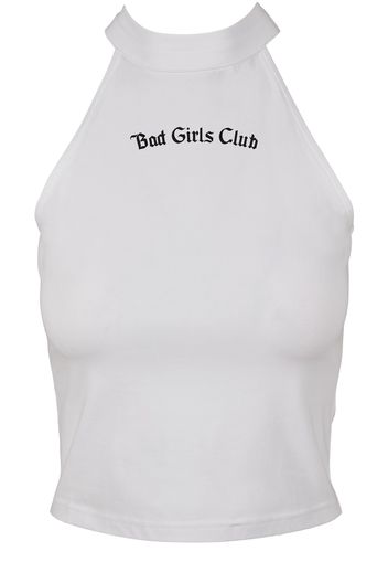 Merchcode Top 'Bad Girls'  nero / bianco