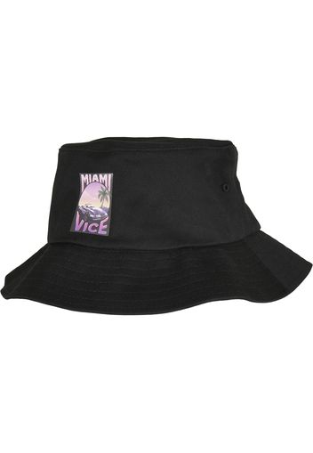 Merchcode Cappello 'Miami'  nero / orchidea / lilla scuro