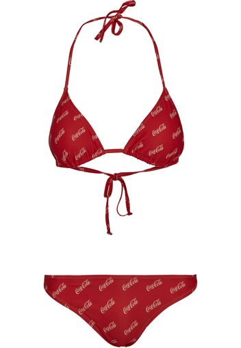 Merchcode Bikini 'Coca Cola'  rosso / bianco