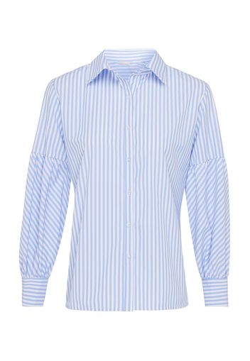 MEXX Camicia da donna  blu chiaro / bianco