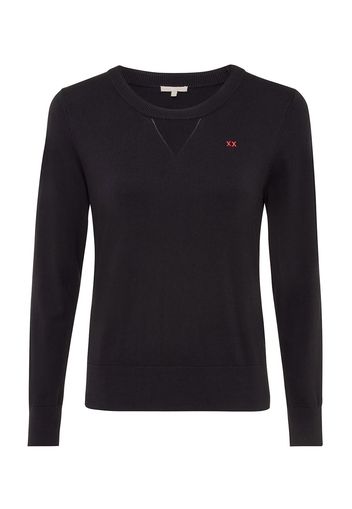 MEXX Pullover 'ILONA'  nero / rosso fuoco