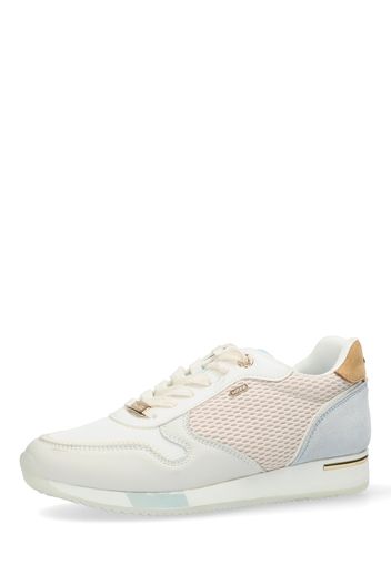 MEXX Sneaker bassa 'Eflin'  bianco / blu pastello / nudo / marrone chiaro