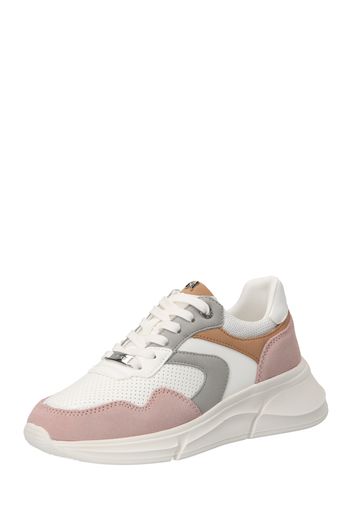 MEXX Sneaker bassa 'Jilou'  caramello / grigio / rosa antico / bianco