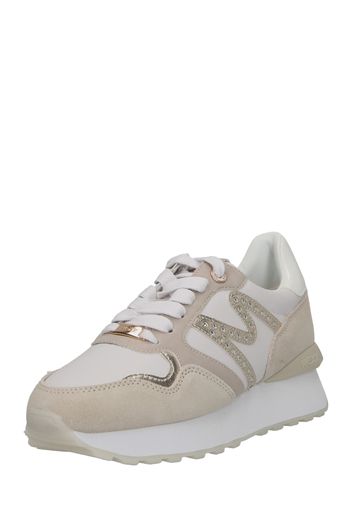 MEXX Sneaker bassa 'Juju'  beige / giallo oro / trasparente / bianco naturale